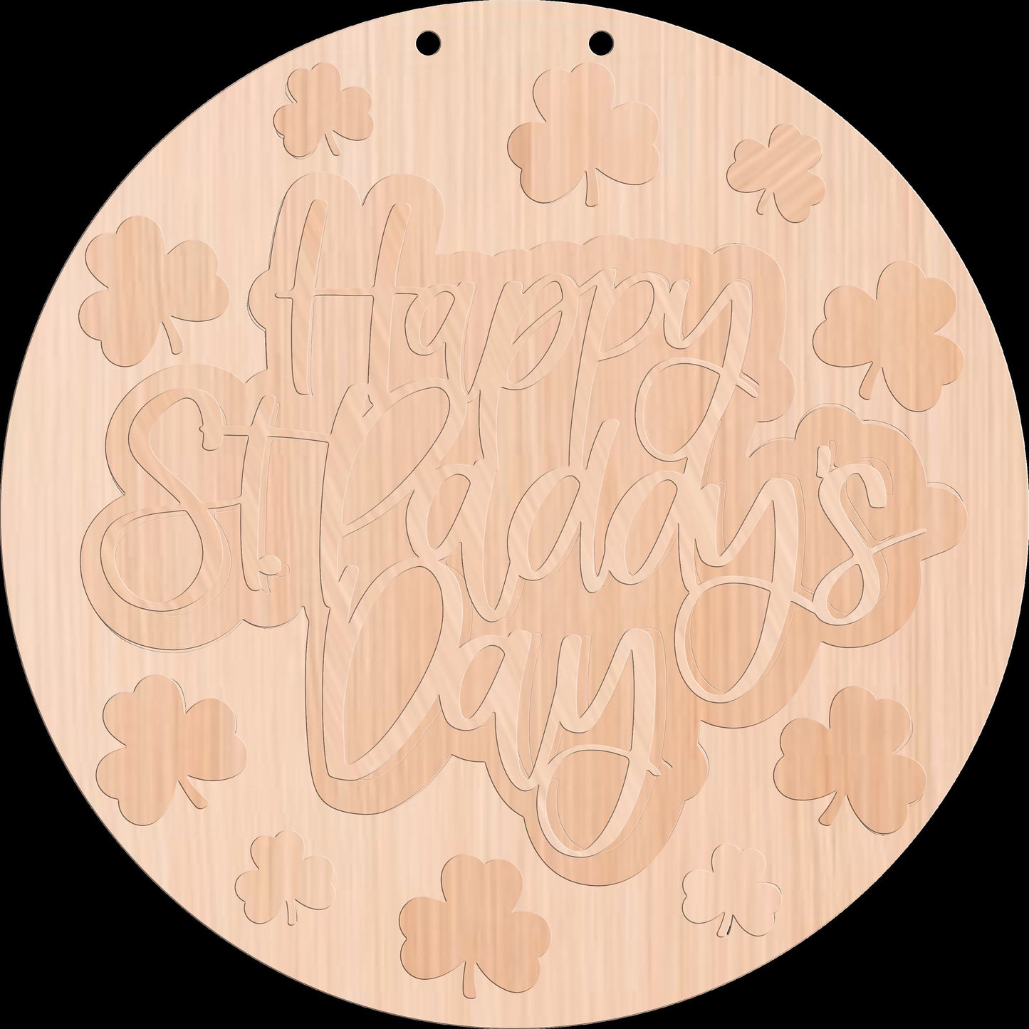 Happy St. Patty's Day Door Hanger DiY