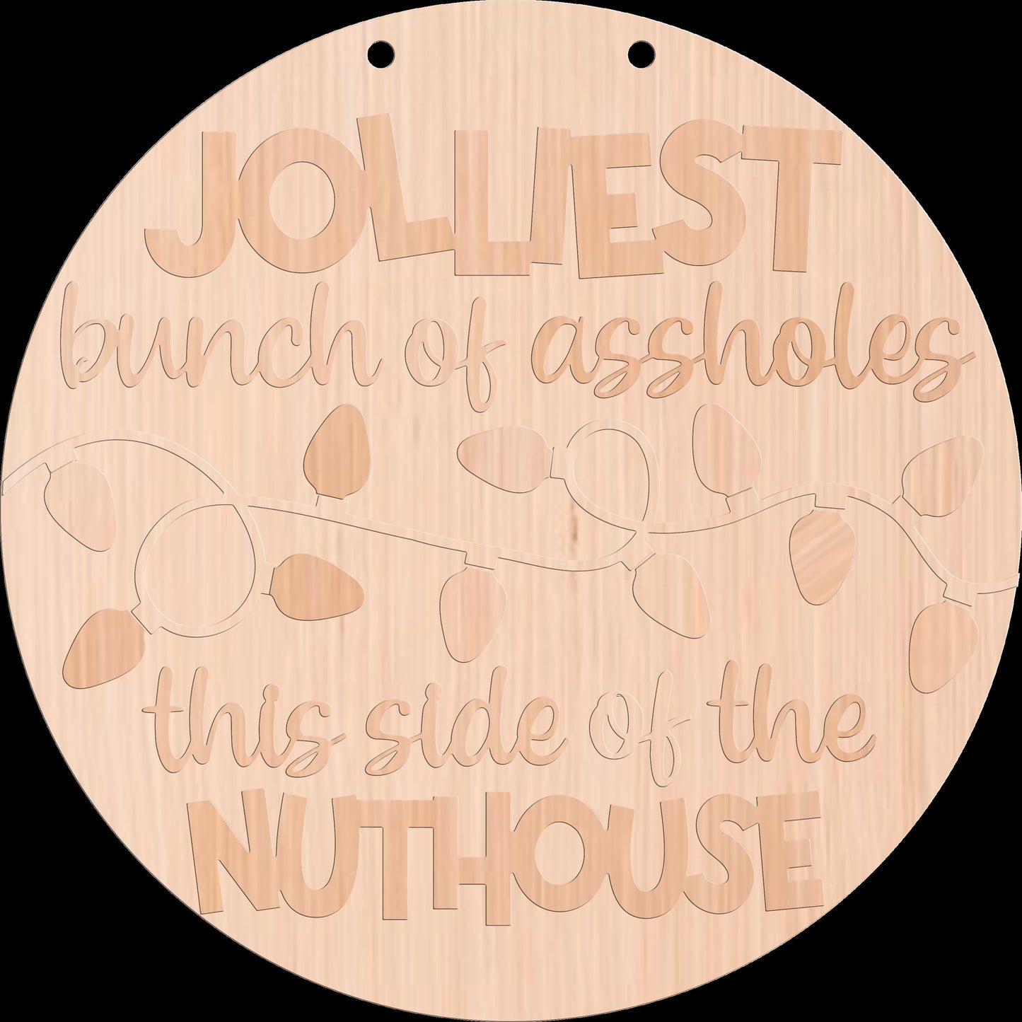 Jolliest Bunch Door Hanger DiY