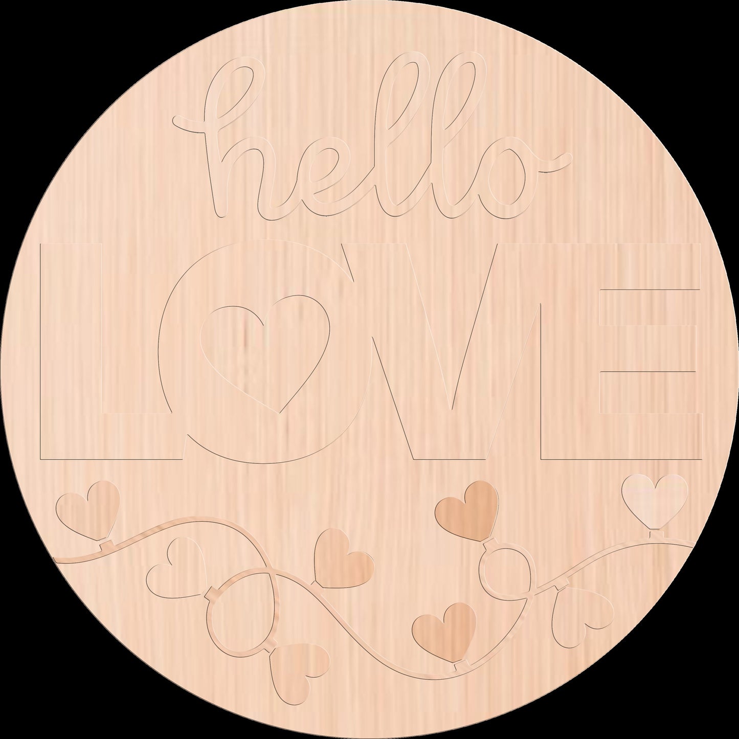 Valentines Door Hanger Kit