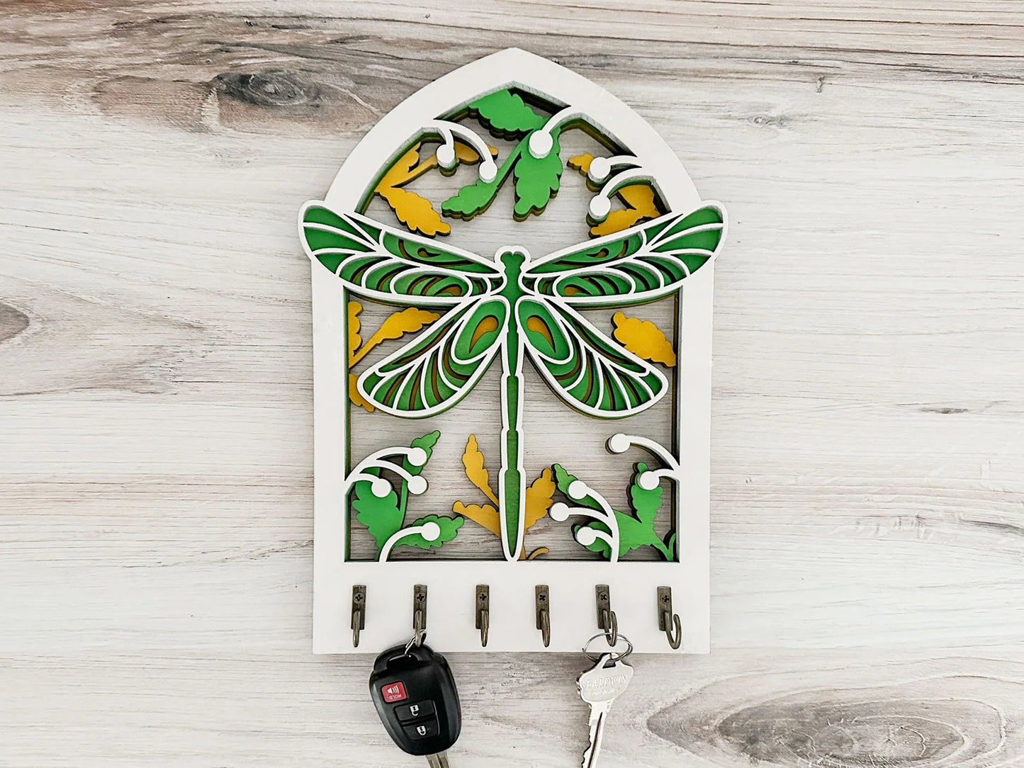 Multilayer Dragonfly Key Holder