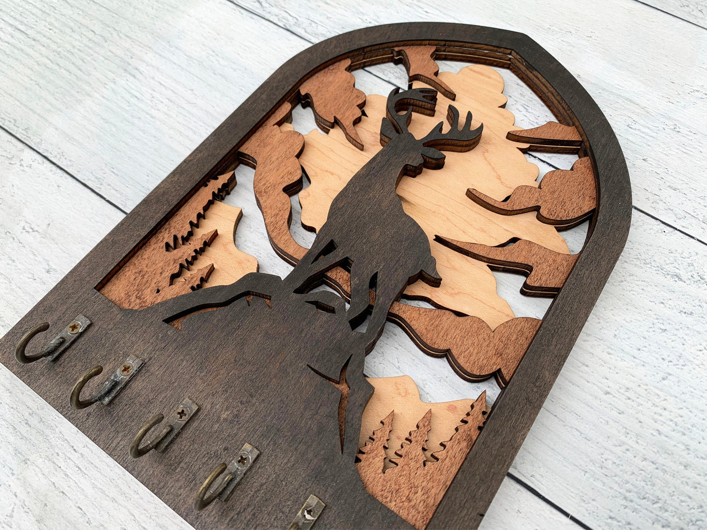 Multilayer Buck Key Holder