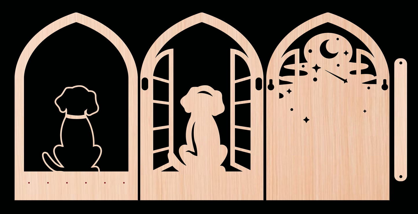 Multilayer Dog Key Holder