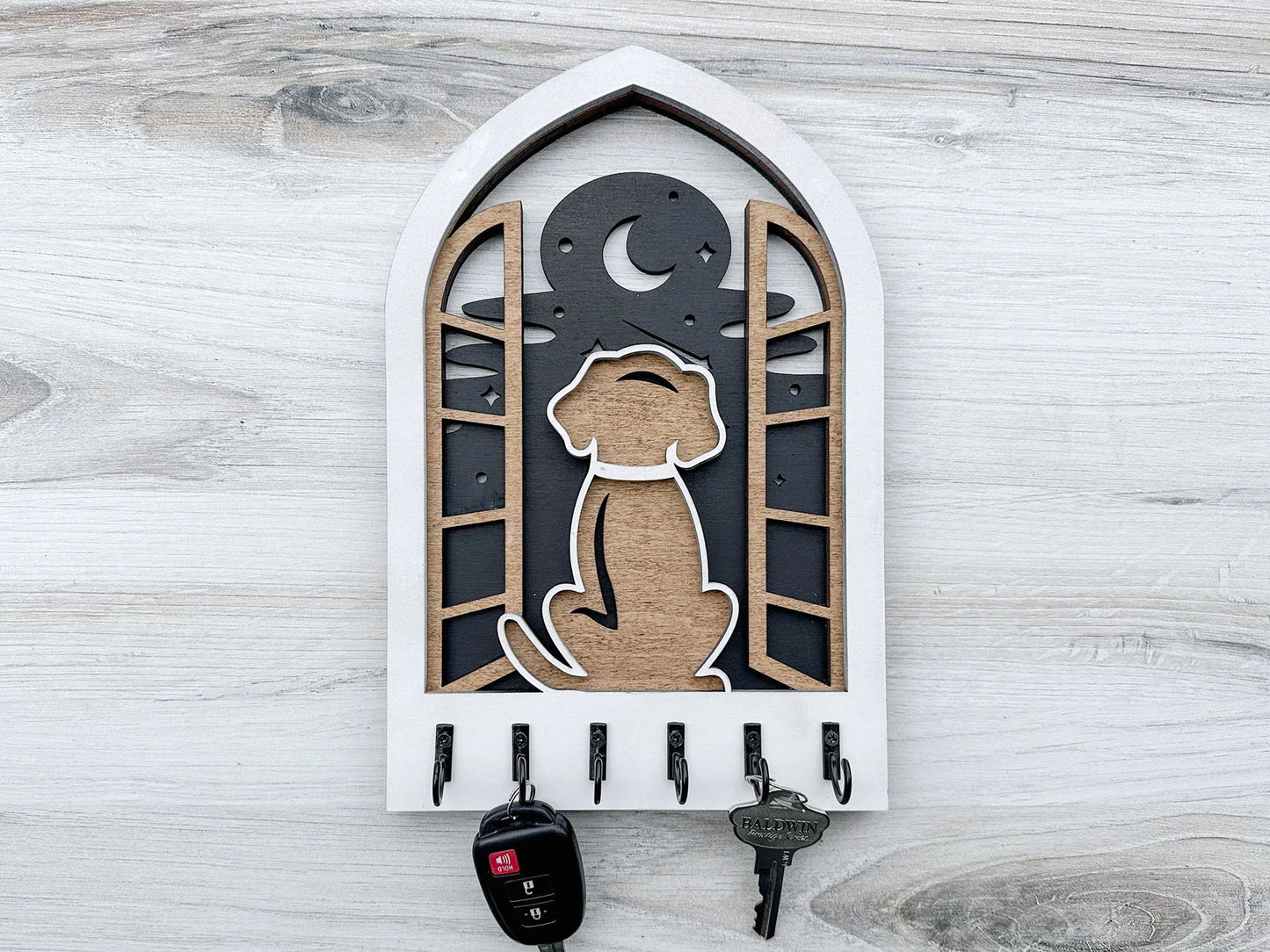 Multilayer Dog Key Holder