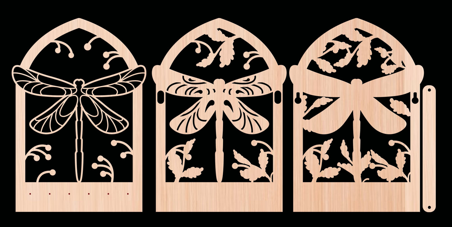 Multilayer Dragonfly Key Holder