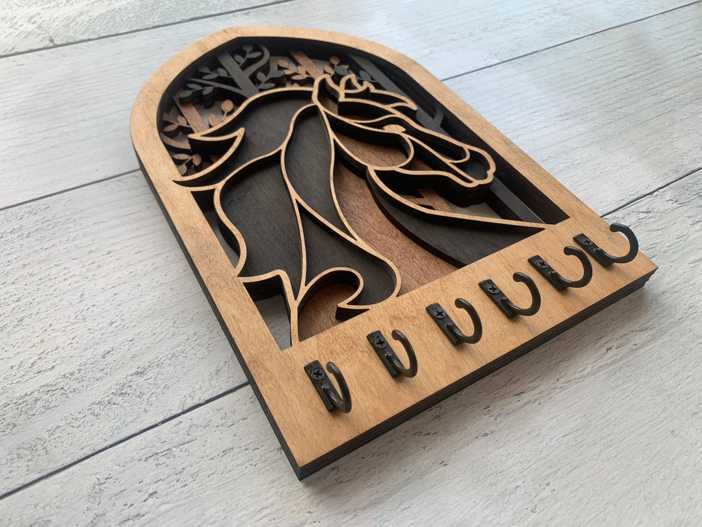 Multilayer Horse Key Holder