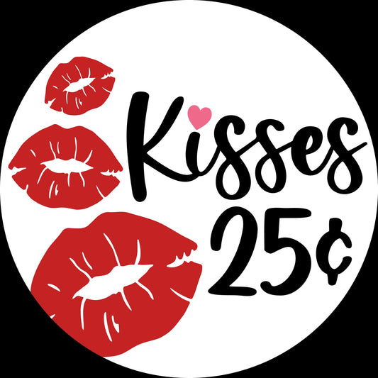 Kisses 25 Cents Door Hanger DiY