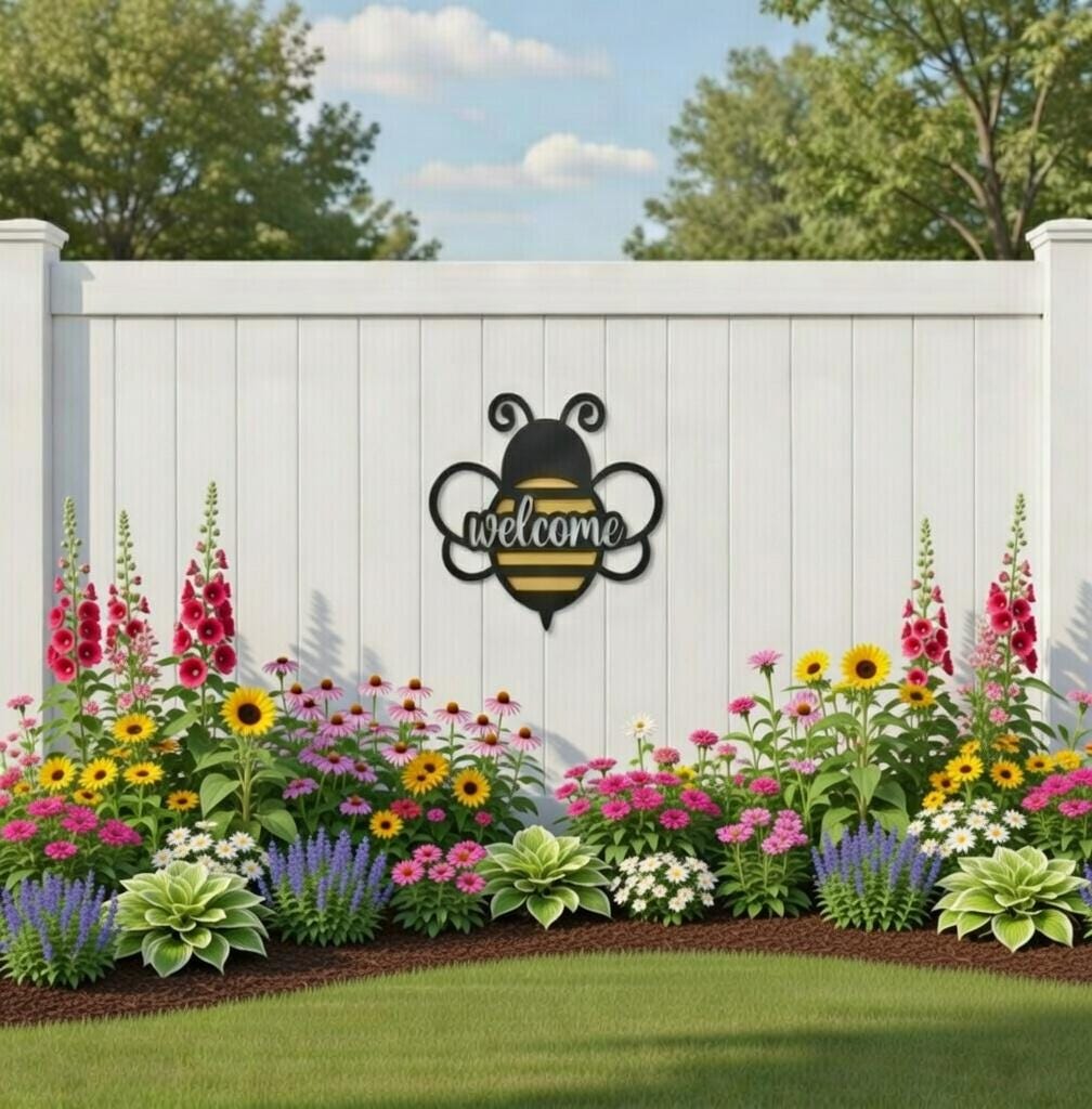 Welcome Bee Door Hanger DiY