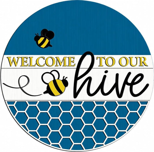 Welcome to our Hive Door Hanger DiY