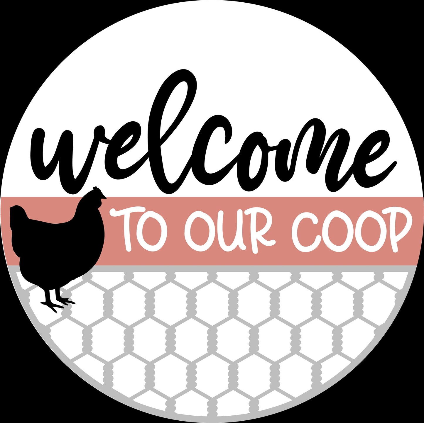 Welcome to our Coop Door Hanger DiY