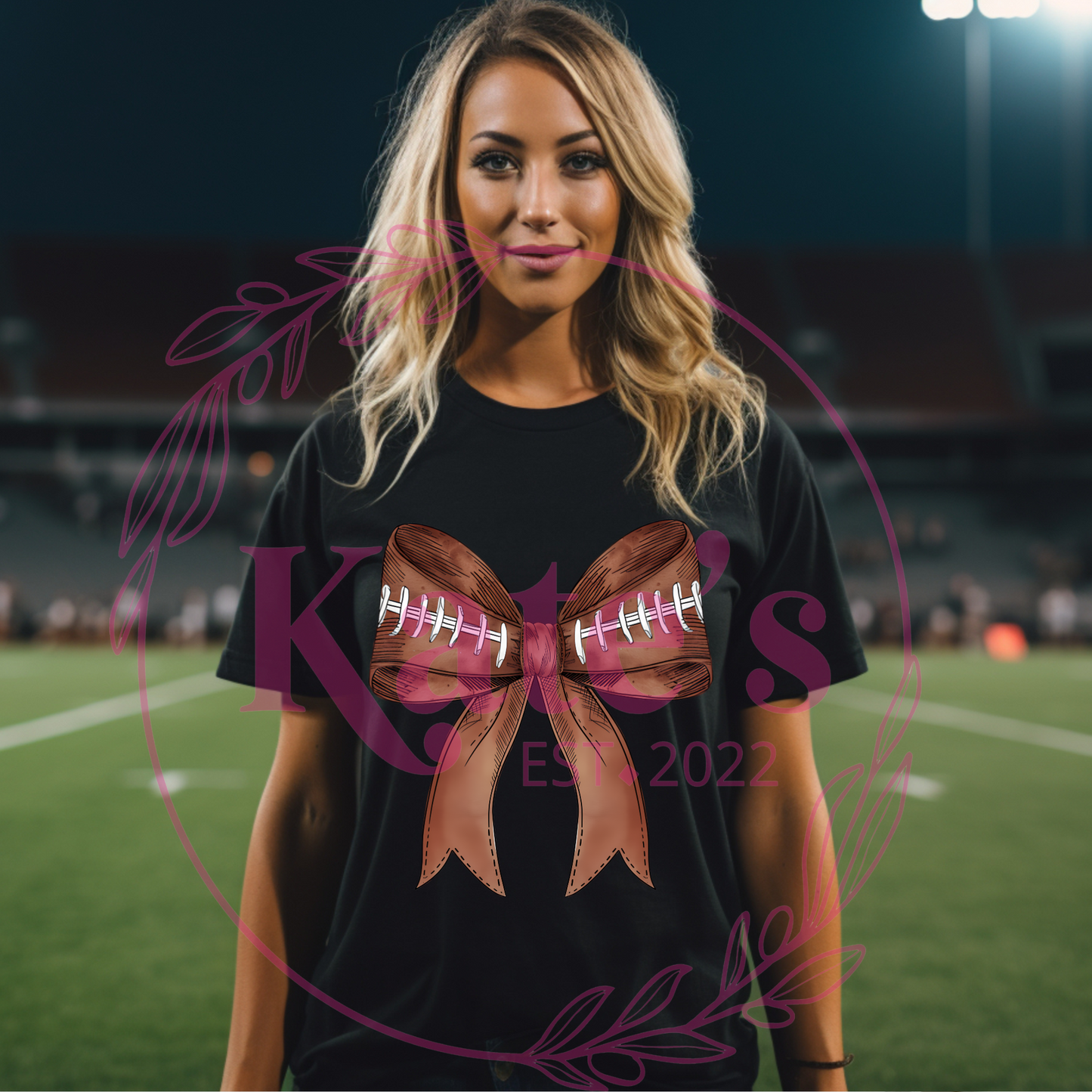 Football Bow Shirt