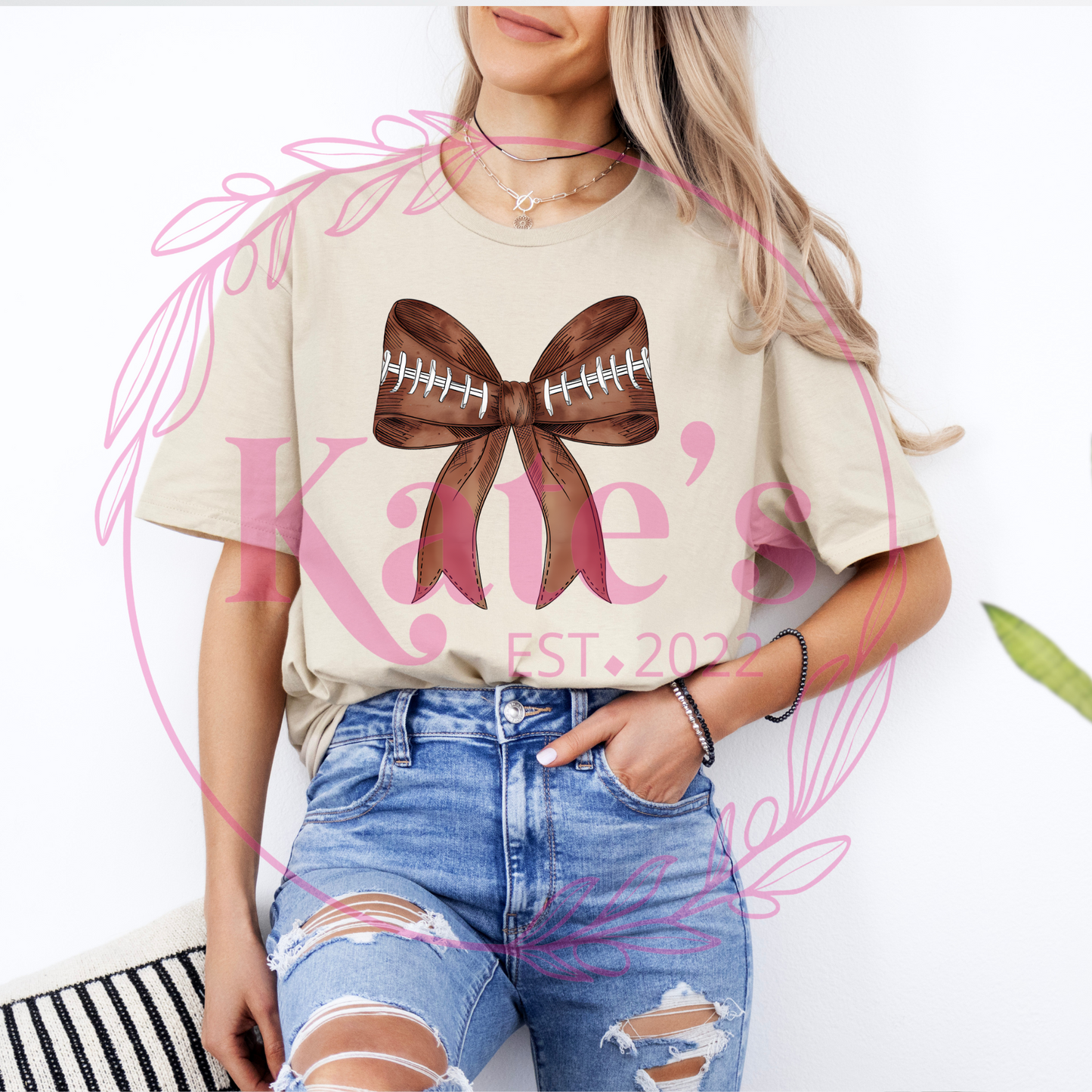 Football Bow Shirt