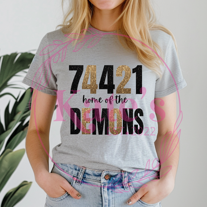 74421 Home Of The Demons Shirt