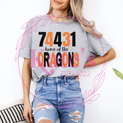 74431 Home Of The Dragons Shirt