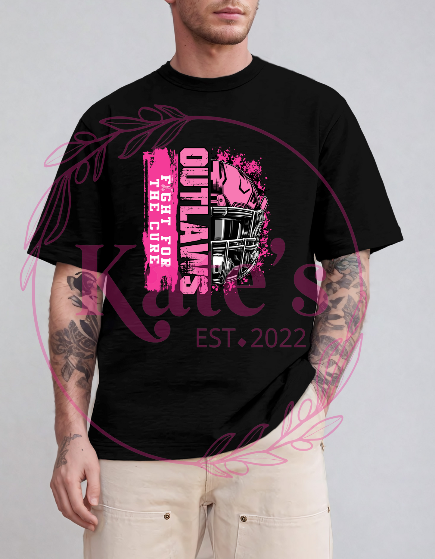 Outlaws Pink Football Shirt