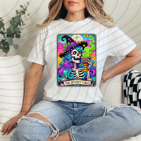 The Spooky Vibe Tarot Direct-To-Film Transfer