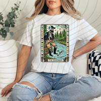 The Fisherman Tarot Direct-To-Film Transfer