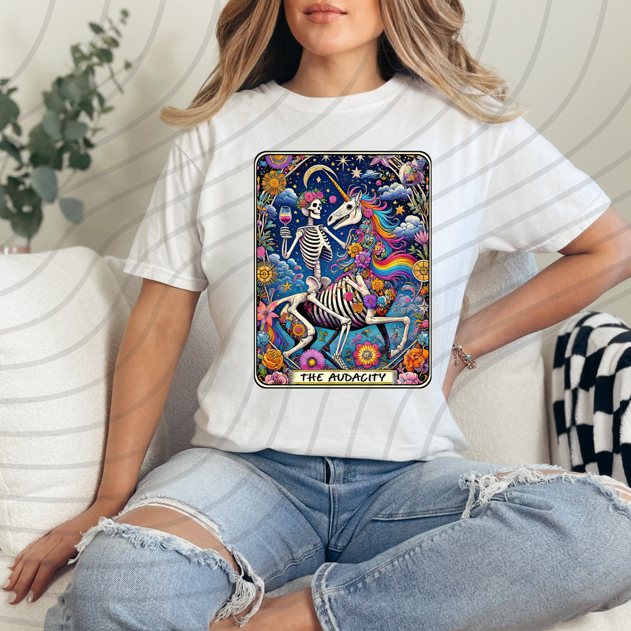 The Audacity Tarot Direct-To-Film Transfer
