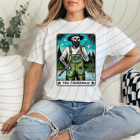 The Fisherman Tarot Direct-To-Film Transfer