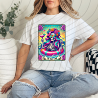 The Chill One Tarot Direct-To-Film Transfer