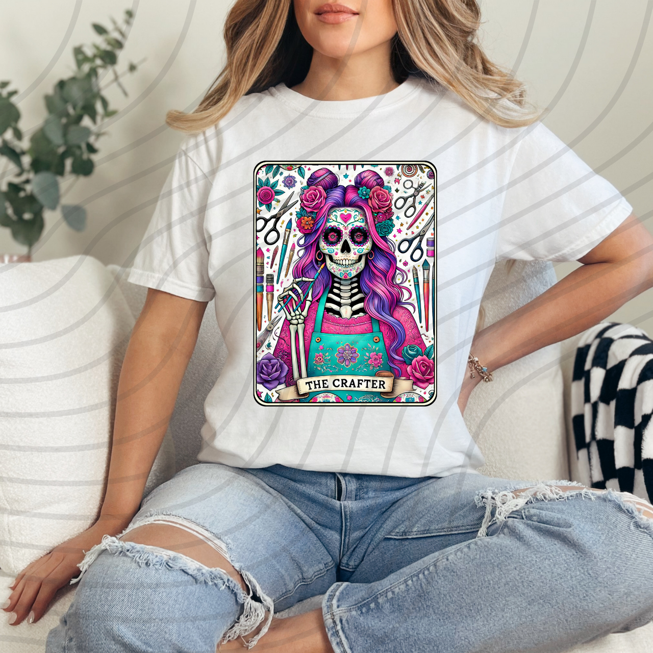 The Crafter Tarot Direct-To-Film Transfer