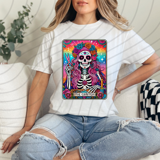 The Crafter Tarot Direct-To-Film Transfer
